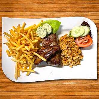 Lammlachse vom Grill